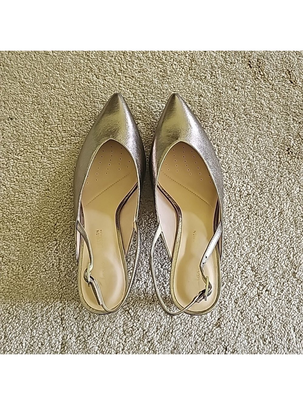 Ladies Clarks Slingback Heeled Shoes 'Laina55 Sling'